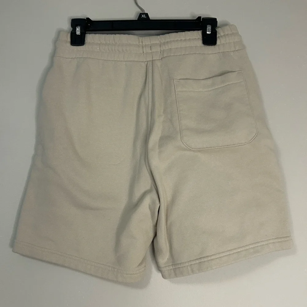 Men’s H&M Beige Casual Drawstring Shorts, Size S